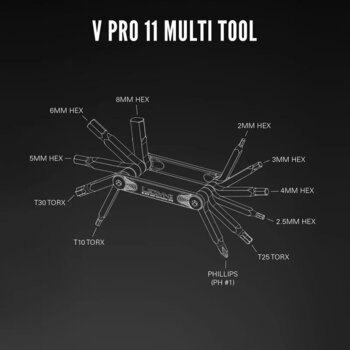 Multiverktyg Lezyne V Pro 11 Multiverktyg - 6
