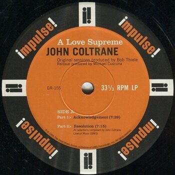 Vinyl Record John Coltrane - A Love Supreme (Reissue) (Remastered) (LP) - 2