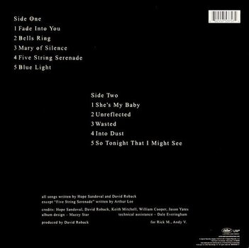 Płyta winylowa Mazzy Star - So Tonight That I Might See (Reissue) (LP) - 2