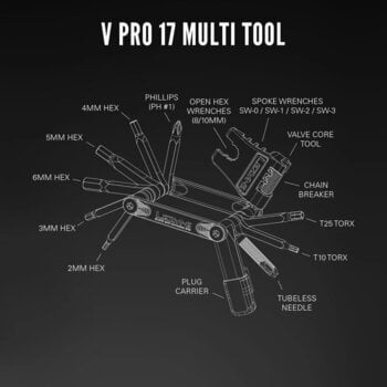 Multiverktyg Lezyne V Pro 17 Multiverktyg - 5