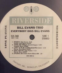 LP ploča Bill Evans Trio - Everybody Digs Bill Evans (Reissue) (LP) - 1