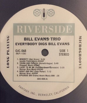 Vinyl Record Bill Evans Trio - Everybody Digs Bill Evans (Reissue) (LP) - 2