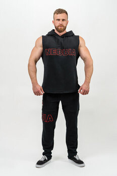 Fitnes hlače Nebbia Gym Sweatpants Commitment Black 2XL Fitnes hlače - 4