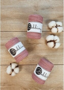 Cable Bobbiny 3PLY Macrame Rope 1,5 mm Blush Cable - 2