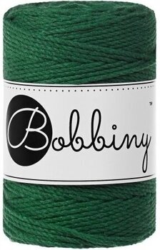 Cable Bobbiny 3PLY Macrame Rope 1,5 mm Pine Green Cable - 3