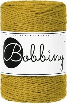 Cord Bobbiny 3PLY Macrame Rope Cord 1,5 mm Spicy Yellow - 4