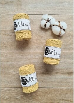 Cable Bobbiny 3PLY Macrame Rope 1,5 mm Honey Cable - 3