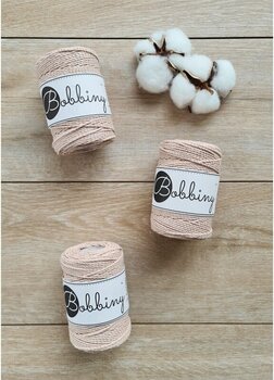 Cable Bobbiny 3PLY Macrame Rope 1,5 mm Biscuit Cable - 3