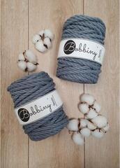 Sznurek Bobbiny 3PLY Macramé Rope 9 mm 30 m Steel Sznurek - 2