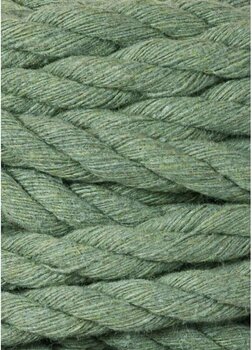 Naru Bobbiny 3PLY Macrame Rope 9 mm Eucalyptus Green - 2