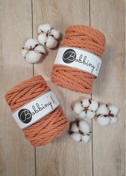 Cable Bobbiny 3PLY Macrame Rope 9 mm Terracotta Cable - 3