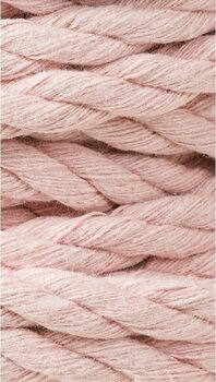 Cord Bobbiny 3PLY Macrame Rope 9 mm Pastel Pink Cord - 2