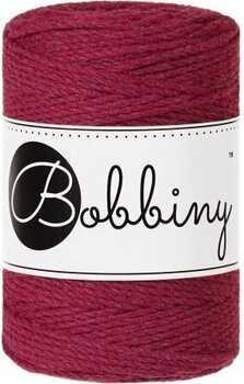 Cord Bobbiny 3PLY Macrame Rope 1,5 mm Wine Red - 3
