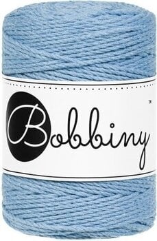 Cordão Bobbiny 3PLY Macrame Rope 1,5 mm Perfect Blue Cordão - 4