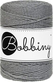 Sladd Bobbiny 3PLY Macrame Rope 1,5 mm Stone Grey - 4