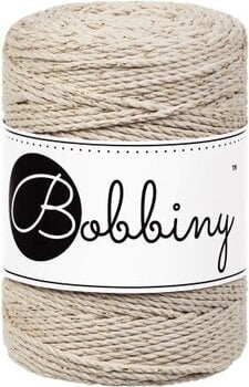 Cord Bobbiny 3PLY Macrame Rope Cord 1,5 mm Golden Beige - 3