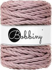 Snor Bobbiny 3PLY Macramé Rope 9 mm 30 m Mauve Snor - 3