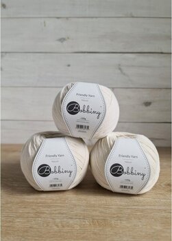 Hilo de tejer Bobbiny Friendly Yarn Natural Hilo de tejer - 3