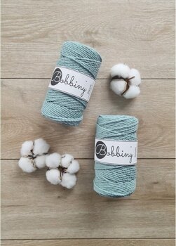 Zsinór Bobbiny 3PLY Macrame Rope 3 mm Duck Egg Blue - 2