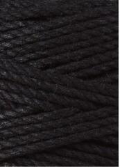 Kanap Bobbiny 3PLY Macramé Rope 3 mm 100 m Black Kanap - 1