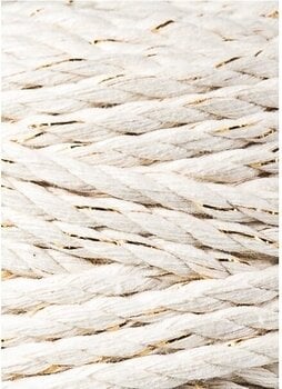 Zsinór Bobbiny 3PLY Macrame Rope 5 mm Golden Natural - 2