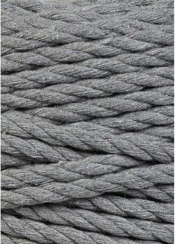 Cord Bobbiny 3PLY Macrame Rope 5 mm Stone Grey Cord - 2