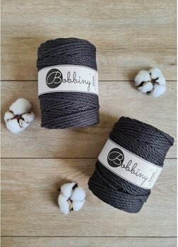 Cable Bobbiny 3PLY Macrame Rope 5 mm Espresso Cable - 3