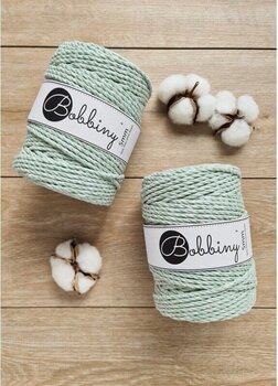 Șnur  Bobbiny 3PLY Macramé Rope 5 mm 100 m Mint Shake Șnur  - 3