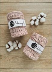 Kanap Bobbiny 3PLY Macramé Rope 5 mm 100 m Peach Shake Kanap - 2