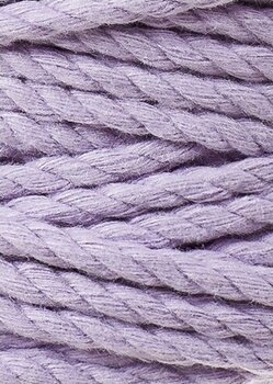 Cord Bobbiny 3PLY Macrame Rope 5 mm 100 m Lavender Cord - 2