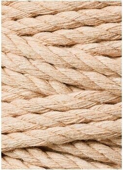 Šňůra  Bobbiny 3PLY Macrame Rope 5 mm 100 m Biscuit Šňůra  - 2