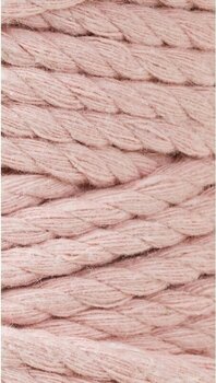 Cable Bobbiny 3PLY Macrame Rope 5 mm Pastel Pink Cable - 2