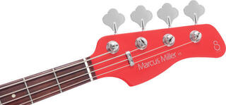 4-string Bassguitar Sire Marcus Miller V3-4 Red Satin 4-string Bassguitar - 5