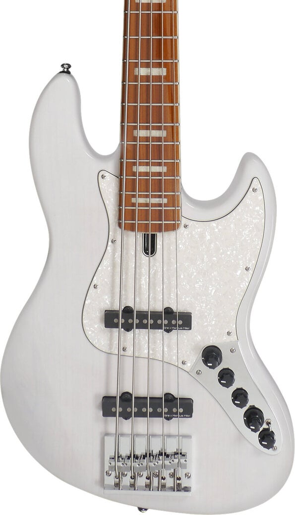ベース Sire V8 5st White Blonde Marcus Miller Sire Marcus Miller V8 5-string Electric Bass - White Blonde