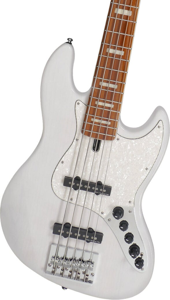 Sire Marcus Miller V8-5 White Blonde 5-string Bassguitar