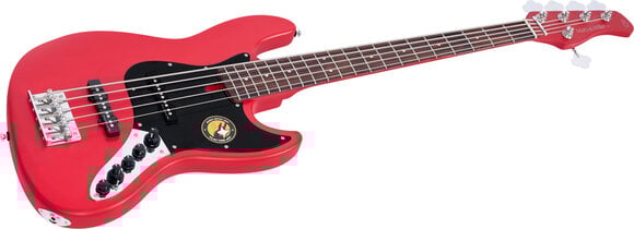 5-string Bassguitar Sire Marcus Miller V3-5 Red Satin 5-string Bassguitar - 3
