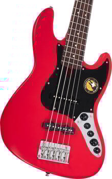 5-string Bassguitar Sire Marcus Miller V3-5 Red Satin 5-string Bassguitar - 4