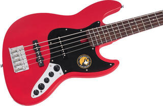 5-saitiger E-Bass, 5-Saiter E-Bass Sire Marcus Miller V3-5 Red Satin 5-saitiger E-Bass, 5-Saiter E-Bass - 4