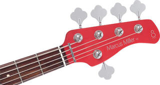5-saitiger E-Bass, 5-Saiter E-Bass Sire Marcus Miller V3-5 Red Satin 5-saitiger E-Bass, 5-Saiter E-Bass - 5