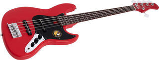 5-saitiger E-Bass, 5-Saiter E-Bass Sire Marcus Miller V3P-5 Satin Red 5-saitiger E-Bass, 5-Saiter E-Bass - 2