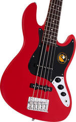 5-saitiger E-Bass, 5-Saiter E-Bass Sire Marcus Miller V3P-5 Satin Red 5-saitiger E-Bass, 5-Saiter E-Bass - 3