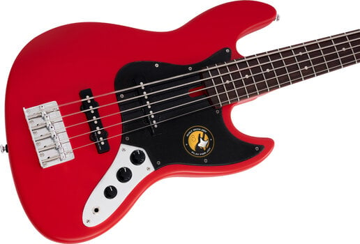 5-saitiger E-Bass, 5-Saiter E-Bass Sire Marcus Miller V3P-5 Satin Red - 5