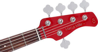 5-saitiger E-Bass, 5-Saiter E-Bass Sire Marcus Miller V3P-5 Satin Red 5-saitiger E-Bass, 5-Saiter E-Bass - 5