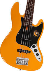 5-string Bassguitar Sire Marcus Miller V3P-5 Orange 5-string Bassguitar - 3