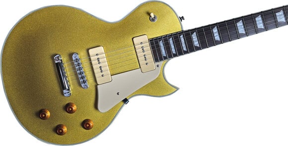 Elektrická gitara Sire Larry Carlton L7V Gold Top - 4