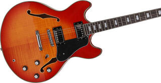Semi-akoestische gitaar Sire Larry Carlton H7 Cherry Sunburst Semi-akoestische gitaar - 3