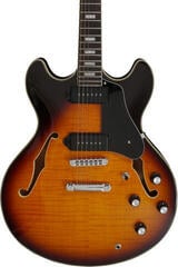 Halvakustisk guitar Sire Larry Carlton H7V Vintage Sunburst Halvakustisk guitar - 1