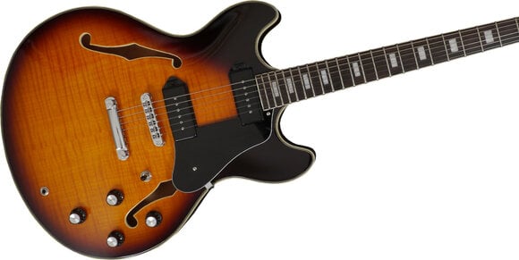 Semiakustická kytara Sire Larry Carlton H7V Vintage Sunburst - 4