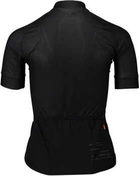 Maglietta ciclismo POC Essential Road Women's Logo Jersey Uranium Black/Hydrogen White XS - 2