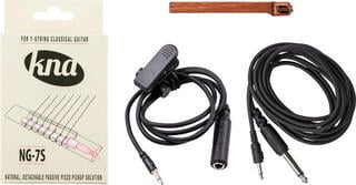 Pickup for Acoustic Guitar KNA Pickups NG-7S Mahogany Pickup for Acoustic Guitar - 1